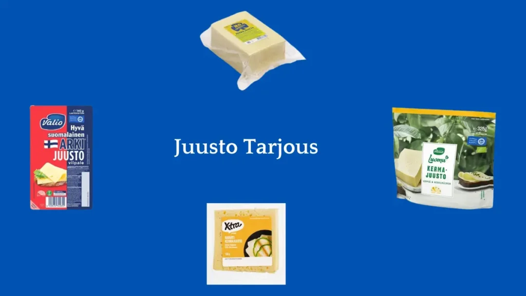 s-market juustot tarjous