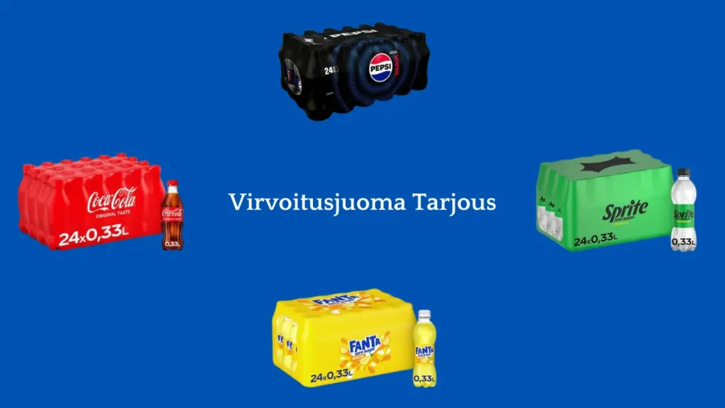 virvoitusjuoma tarjous