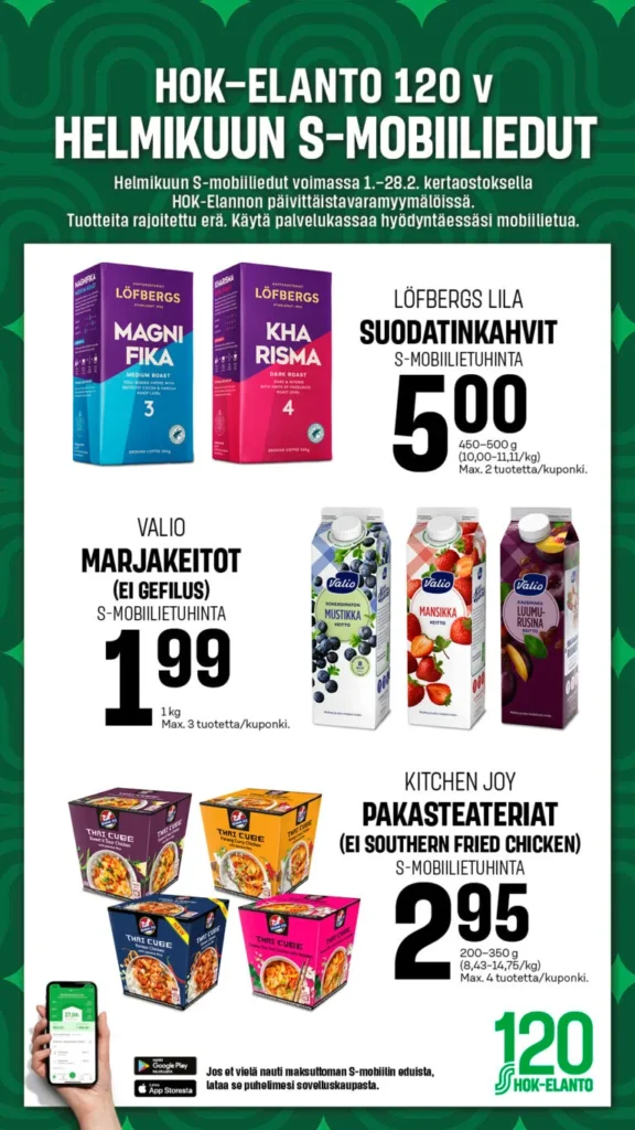 s-market tarjoukset helmikuu s-mobiiliedut voimassa 28-2-2025